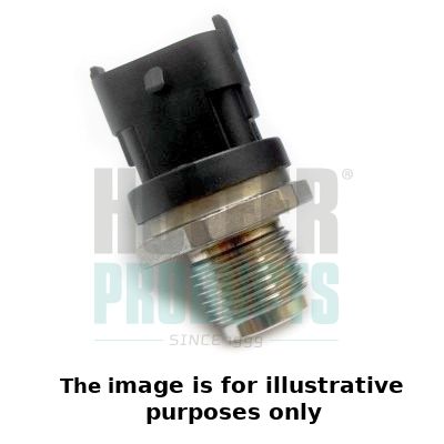 Sensor, fuel pressure HOFFER 8029722E