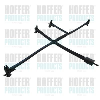 HOFFER 80298019 Hose, fuel overflow