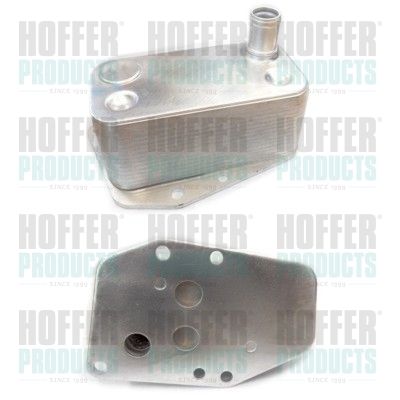HOFFER 8095035 Oil Cooler, engine oil