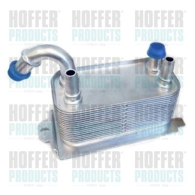HOFFER 8095038 Oil Cooler, automatic transmission