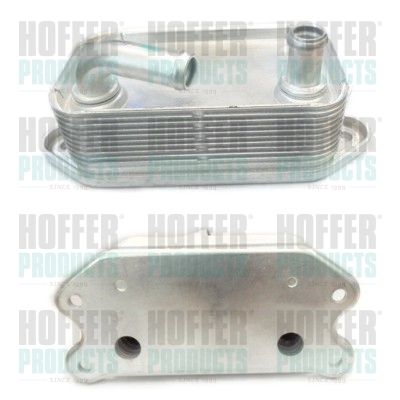 HOFFER 8095046 Oil Cooler, engine oil