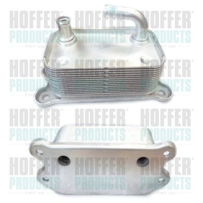 HOFFER 8095047 Oil Cooler, engine oil