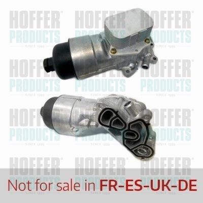 Oil Cooler, engine oil HOFFER 8095052