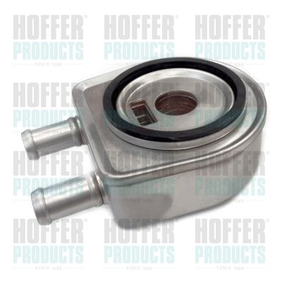 HOFFER 8095066 Oil Cooler, engine oil