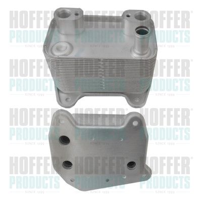 Oil Cooler, engine oil HOFFER 8095127