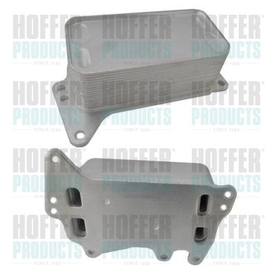 HOFFER 8095131 Oil Cooler, engine oil