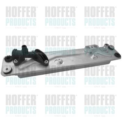 Oil Cooler, engine oil HOFFER 8095134