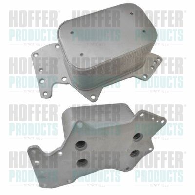 Oil Cooler, engine oil HOFFER 8095153