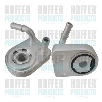 HOFFER 8095155 Oil Cooler, engine oil