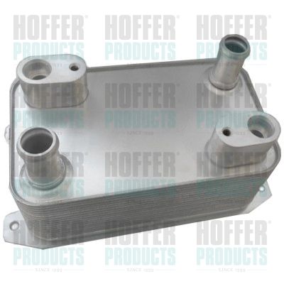 Oil Cooler, engine oil HOFFER 8095189