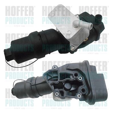 Housing, oil filter HOFFER 8095236