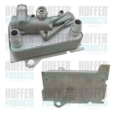 Oil Cooler, automatic transmission HOFFER 8095262