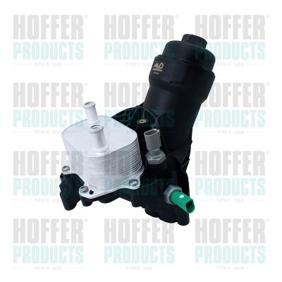 Oil Cooler, engine oil HOFFER 8095325
