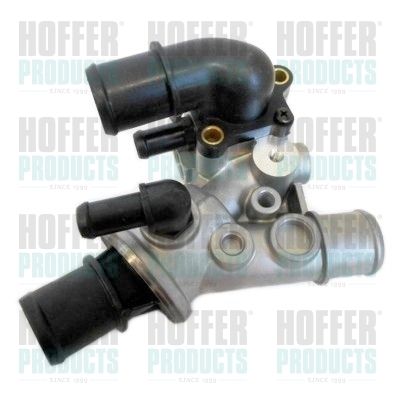 Thermostat, coolant HOFFER 8192007