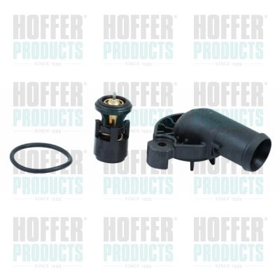 HOFFER 8192605K Thermostat, coolant