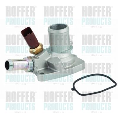 Thermostat, coolant HOFFER 8192606
