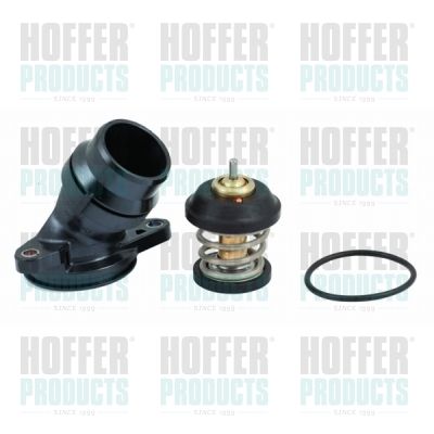 HOFFER 8192616K Thermostat, coolant