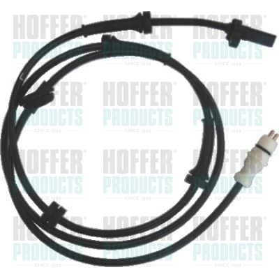 Sensor, wheel speed HOFFER 8290015