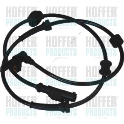 Sensor, wheel speed HOFFER 8290018