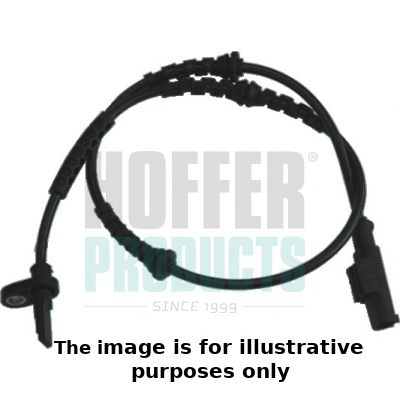 Sensor, wheel speed HOFFER 8290018E