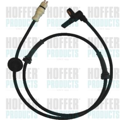 Sensor, wheel speed HOFFER 8290030