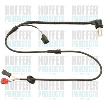 Sensor, wheel speed HOFFER 8290052