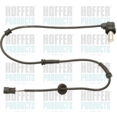 Sensor, wheel speed HOFFER 8290057