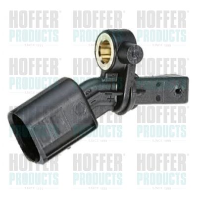 Sensor, wheel speed HOFFER 8290058