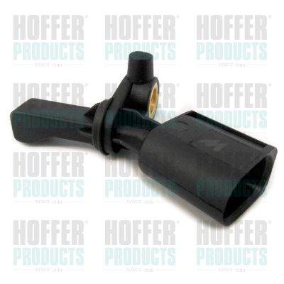 Sensor, wheel speed HOFFER 8290059