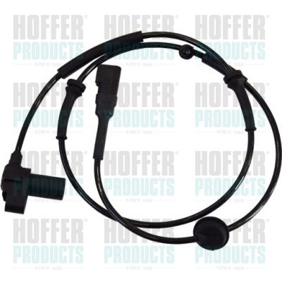 Sensor, wheel speed HOFFER 8290098