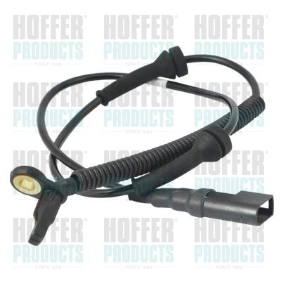 Sensor, wheel speed HOFFER 8290108