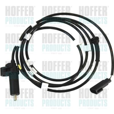 Sensor, wheel speed HOFFER 8290110