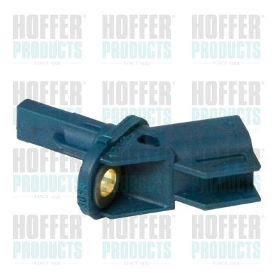 Sensor, wheel speed HOFFER 8290115