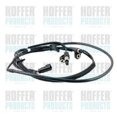 Sensor, wheel speed HOFFER 8290119