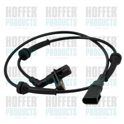 Sensor, wheel speed HOFFER 8290121