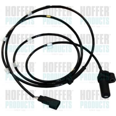 Sensor, wheel speed HOFFER 8290122