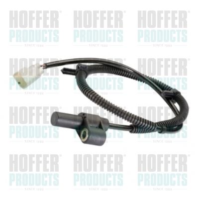Sensor, wheel speed HOFFER 8290130