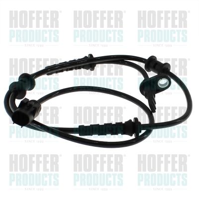 Sensor, wheel speed HOFFER 82901401