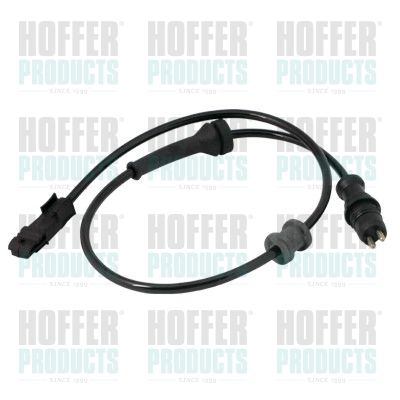 Sensor, wheel speed HOFFER 8290155