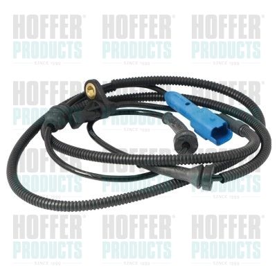 Sensor, wheel speed HOFFER 8290164