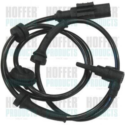 Sensor, wheel speed HOFFER 8290195