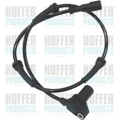 Sensor, wheel speed HOFFER 8290202