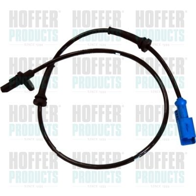 Sensor, wheel speed HOFFER 8290209