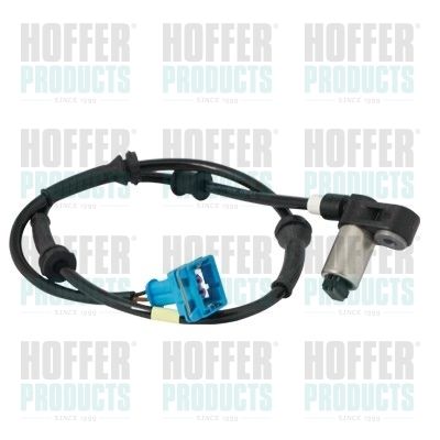 Sensor, wheel speed HOFFER 8290213