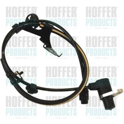 Sensor, wheel speed HOFFER 8290217