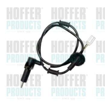 Sensor, wheel speed HOFFER 8290224