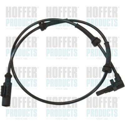 Sensor, wheel speed HOFFER 8290233