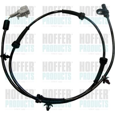Sensor, wheel speed HOFFER 8290243