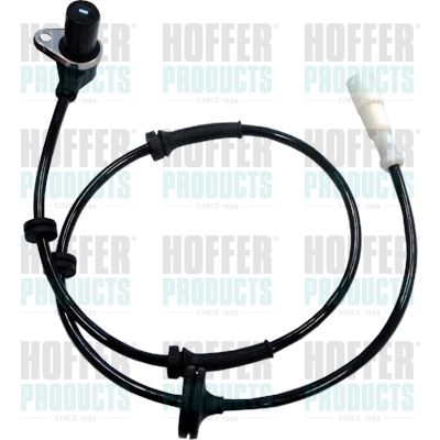 Sensor, wheel speed HOFFER 8290258