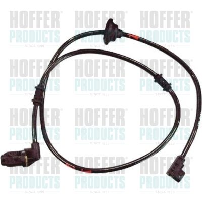 Sensor, wheel speed HOFFER 8290282